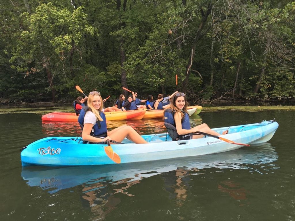 kayaking Department of Government University